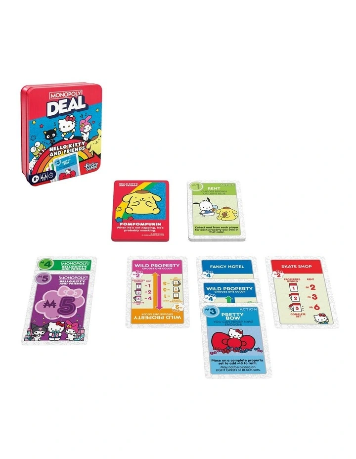 Monopoly Deal: Hello Kitty and Friends image 2