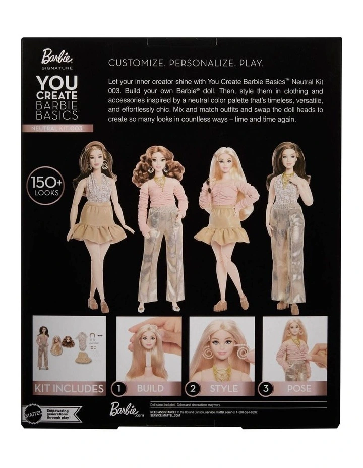 You Create Barbie Basics Neutral Kit 003 image 6