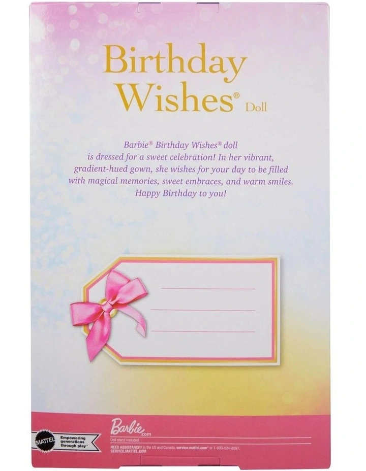 Birthday Wishes Latina Fashion Doll image 6