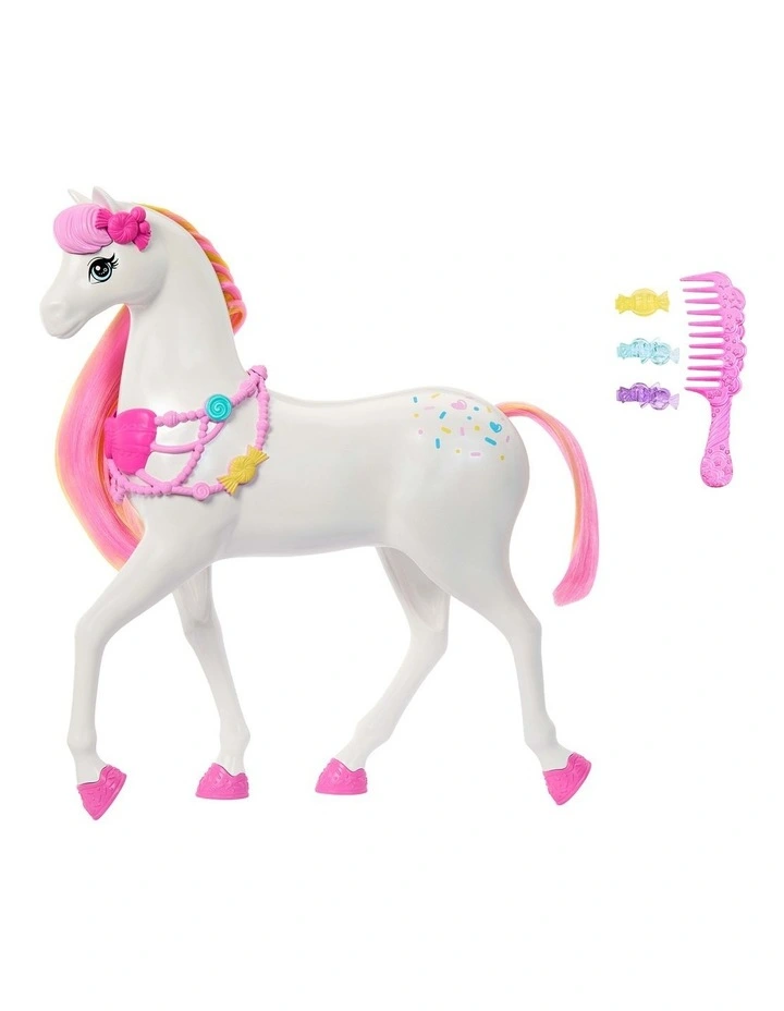 Barbie in the Nutcracker Land of Sweets Horse with Colourful Scented Hair and Candy-Scented Accessories image 1