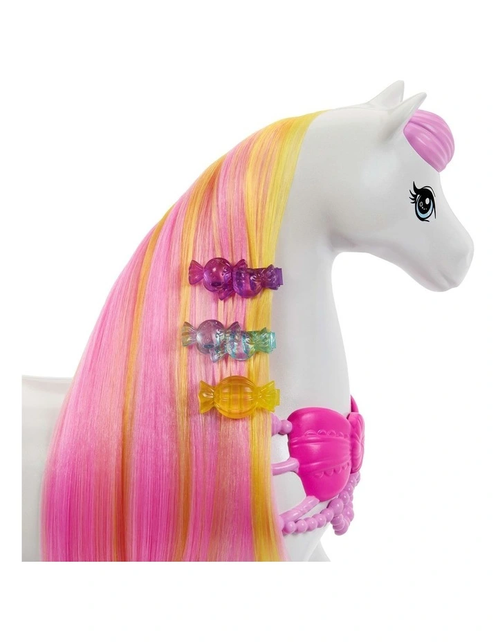 Barbie in the Nutcracker Land of Sweets Horse with Colourful Scented Hair and Candy-Scented Accessories image 3