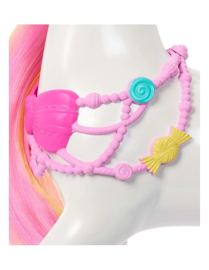 Barbie in the Nutcracker Land of Sweets Horse with Colourful Scented Hair and Candy-Scented Accessories image 4