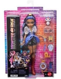 Monster High Robecca Steam Fashion Doll with Blue Blouse and Rocket Boots