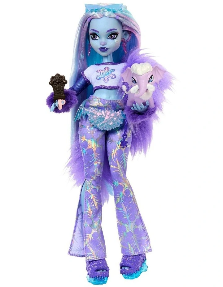 Monster High Doll, Abbey Bominable Yeti Fashion Doll with Accessories image 2