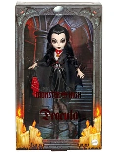 Monster High x Universal Monsters Dracula Collector Doll with Black Dress & Coffin Purse