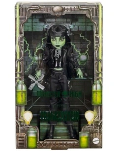 Monster High x Universal Monsters Frankenstein Collector Doll with Black Clothes & Windmill Purse