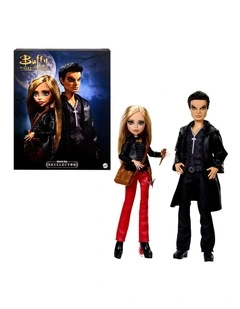 Monster High Skullector Buffy The Vampire Slayer Collectible Dolls, Buffy & Angel 2-Pack