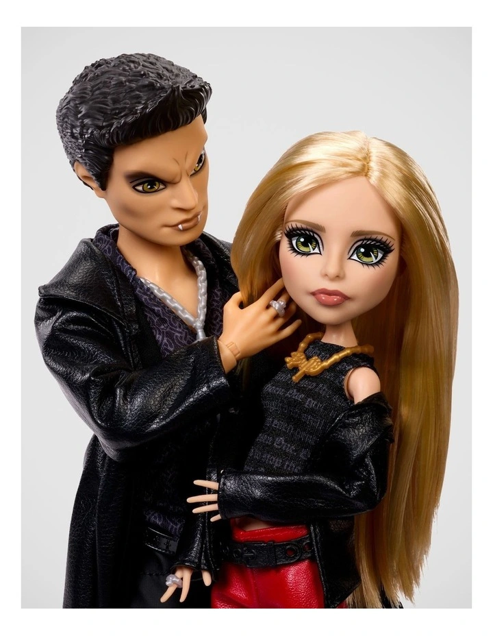 Monster High Skullector Buffy The Vampire Slayer Collectible Dolls, Buffy & Angel 2-Pack image 2