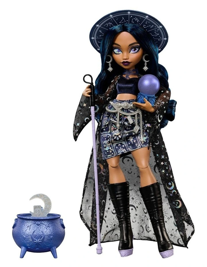 Moonspell Magic by Monster High Claire de Luna Fashion Doll, Clairvoyant Witch with Accessories image 2