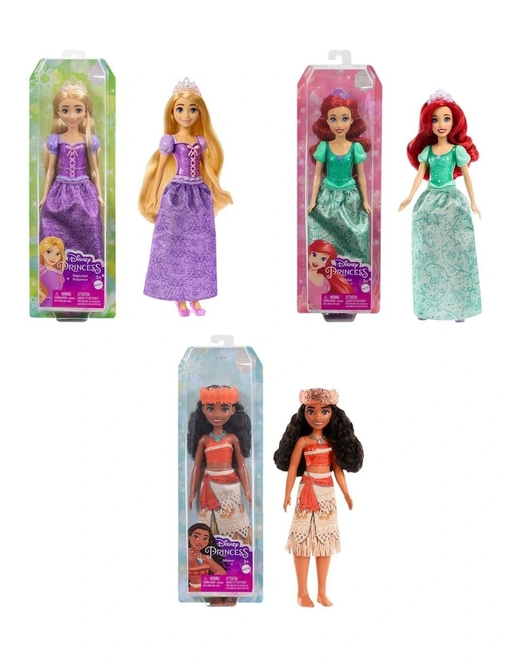 Disney Princess Fashion Dolls with Sparkling Outfits and Accessories, Inspired by Disney Movies image 1
