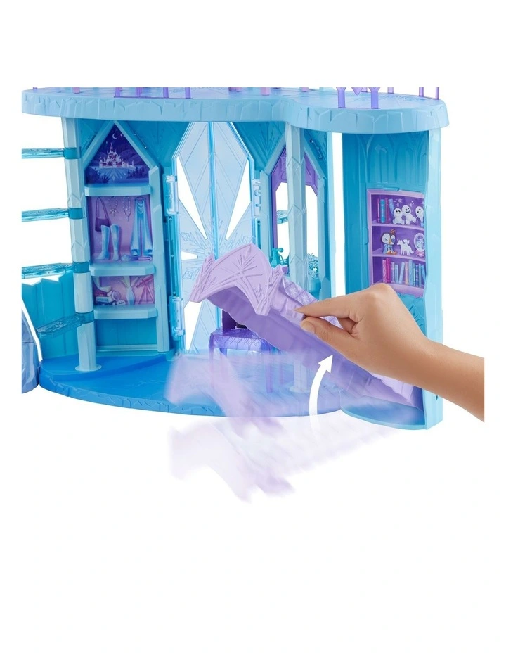 Disney Frozen Elsas Frozen Ice Palace Castle Playset with Olaf, 5 Play Areas & 21 Accessories image 4