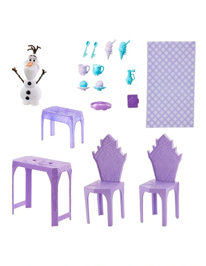 Disney Frozen Elsas Frozen Ice Palace Castle Playset with Olaf, 5 Play Areas & 21 Accessories image 6