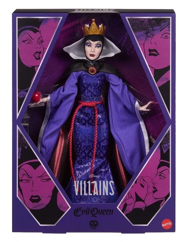 Disney Collector Evil Queen Collectible Villains Fashion Doll in Signature Look with 1 Accessory image 2