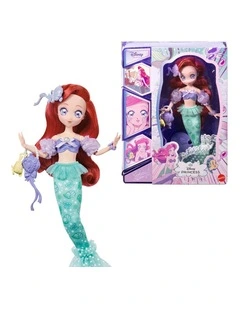 Disney Collector Princess Mermaid Ariel Manga Anime Doll & Accessories, Posable & Collectible
