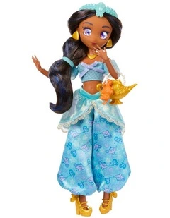 Disney Collector Princess Jasmine Manga Anime Doll & Accessories, Posable & Collectible