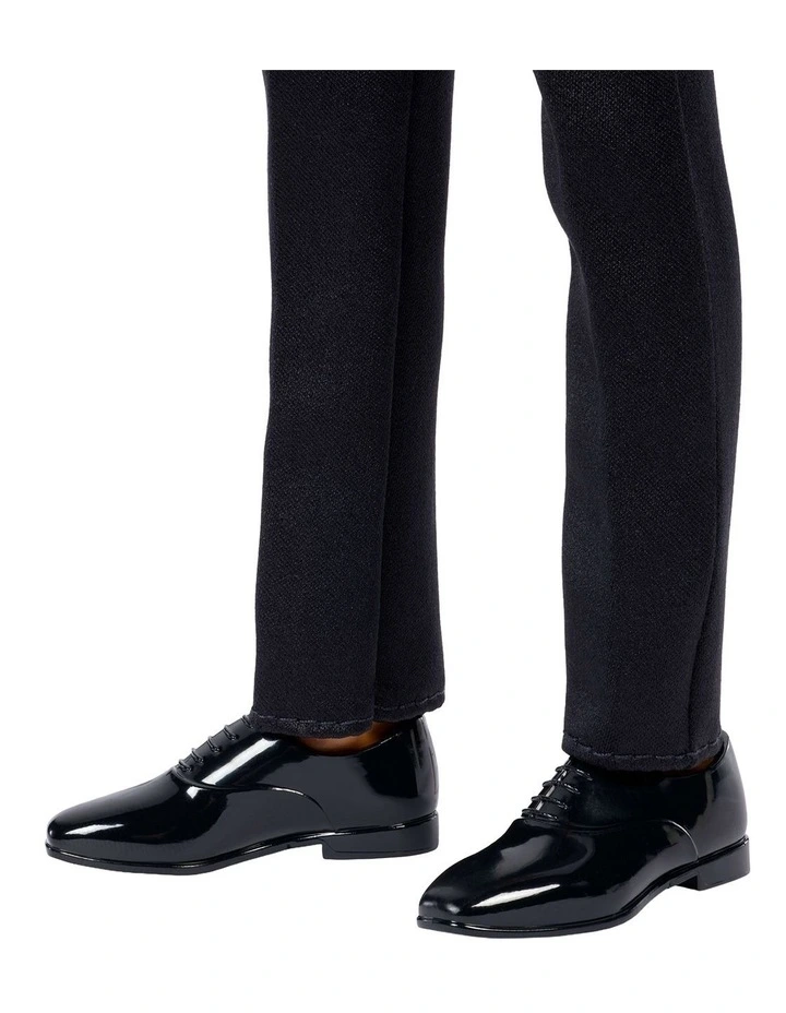 Barbie Signature 2026 Holiday Curly Black Hair Ken Collectible Fashion Doll wearing Full Suit with Red Jacket image 4