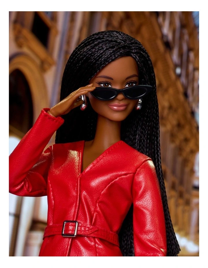 Barbie Signature Collectible Fashion Doll, @BarbieStyle Fashion Week Doll Milan Street Style Clothes image 3