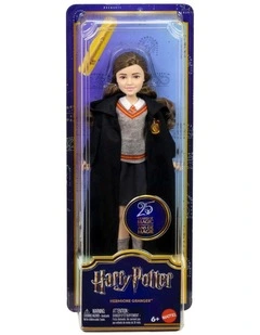 Hermione Granger Fashion Doll in Movie-Inspired Hogwarts Uniform With Wand Accessory