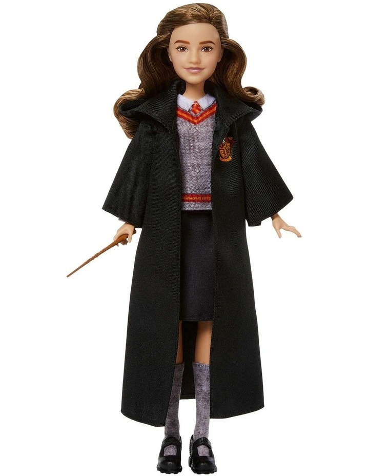 Hermione Granger Fashion Doll in Movie-Inspired Hogwarts Uniform With Wand Accessory image 2