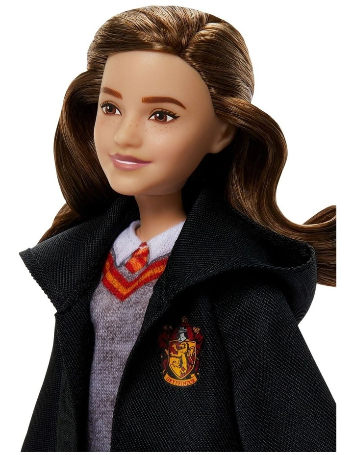 Hermione Granger Fashion Doll in Movie-Inspired Hogwarts Uniform With Wand Accessory image 4