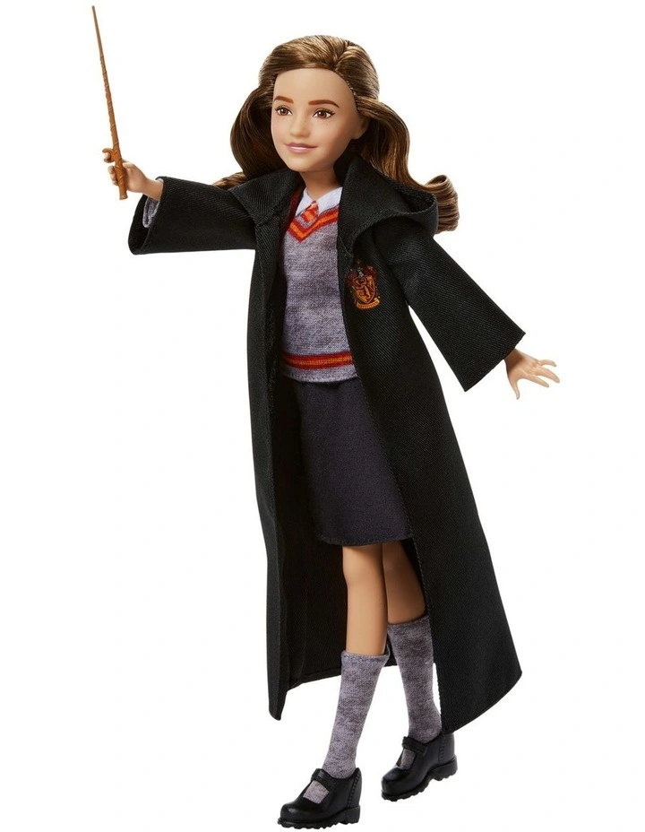 Hermione Granger Fashion Doll in Movie-Inspired Hogwarts Uniform With Wand Accessory image 5