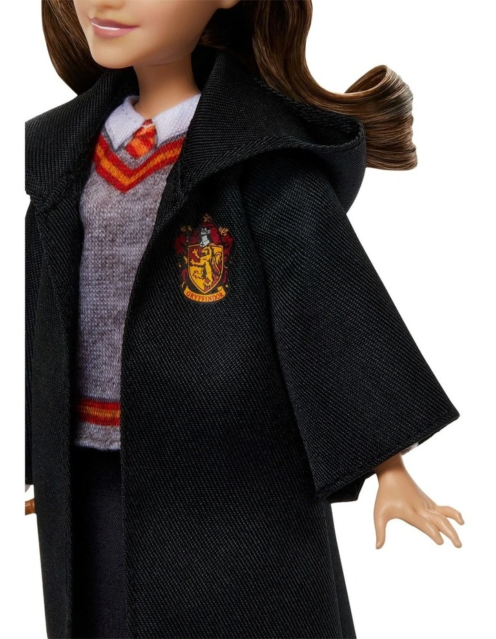 Hermione Granger Fashion Doll in Movie-Inspired Hogwarts Uniform With Wand Accessory image 6