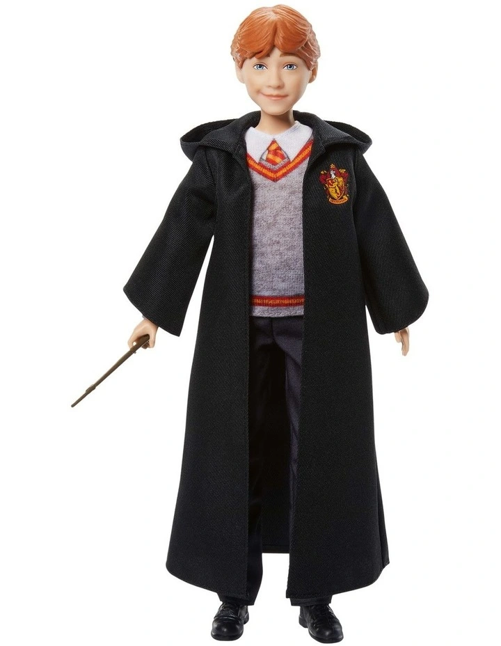 Ron Weasley Fashion Doll in Signature Hogwarts Uniform With Wand Accessory, Inspired By The Movie image 2