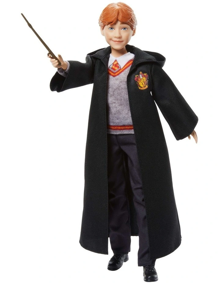 Ron Weasley Fashion Doll in Signature Hogwarts Uniform With Wand Accessory, Inspired By The Movie image 4