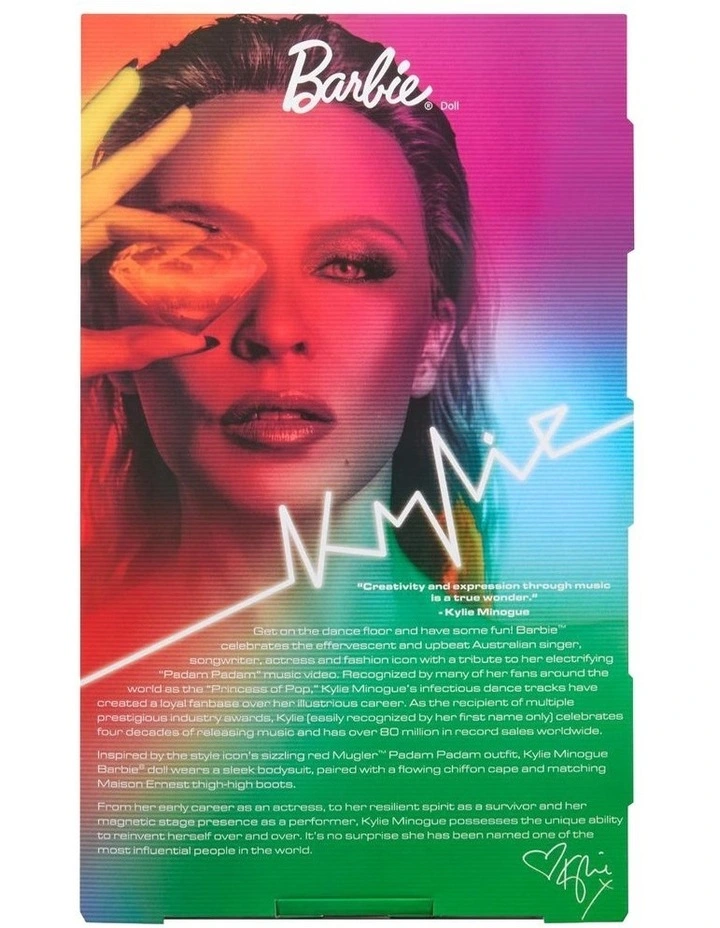 Signature Kylie Minogue Doll in Red Padam Padam Music Video Outfit image 6