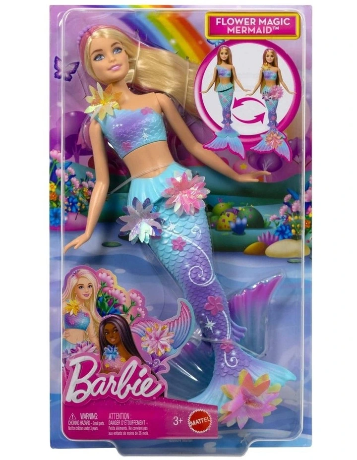 Flower Magic Mermaid Toy Doll image 1