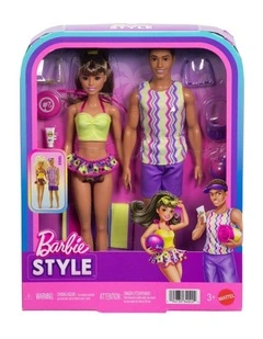 Style Barbie and Ken Fashion Dolls Set