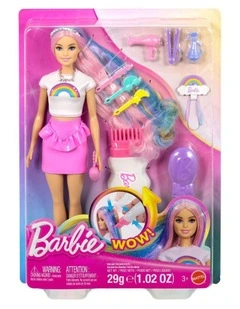 Rainbow Sparkle Hair Fashion Doll