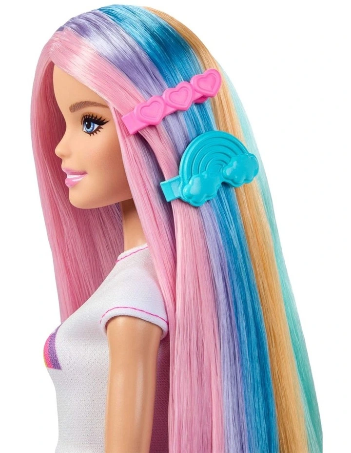 Rainbow Sparkle Hair Fashion Doll image 5
