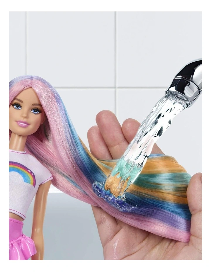 Rainbow Sparkle Hair Fashion Doll image 6