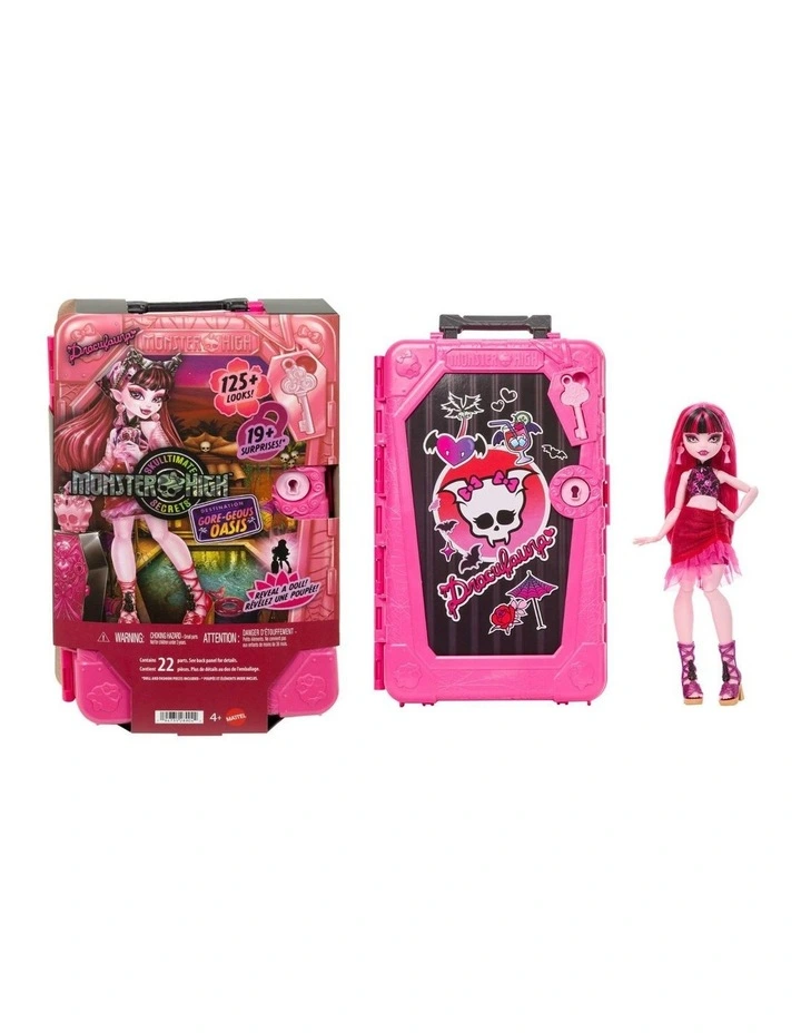 Skulltimate Secrets Gore-geous Oasis Draculaura Playset image 1