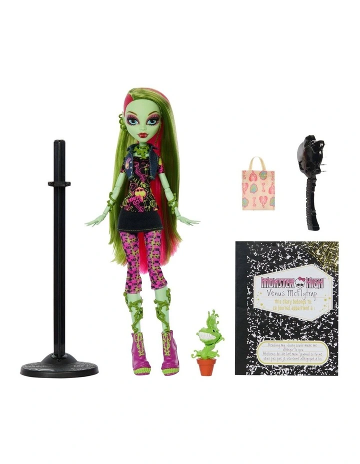 Boo-riginal Creeproduction Venus McFlytrap Doll Playset image 2