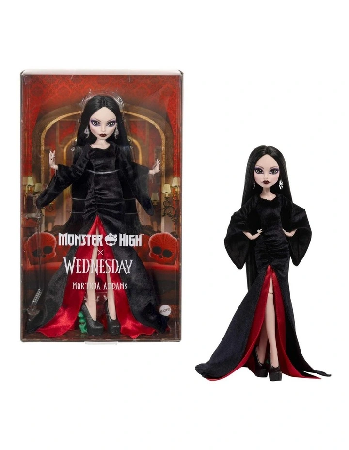 Wednesday Morticia Addams Doll image 1