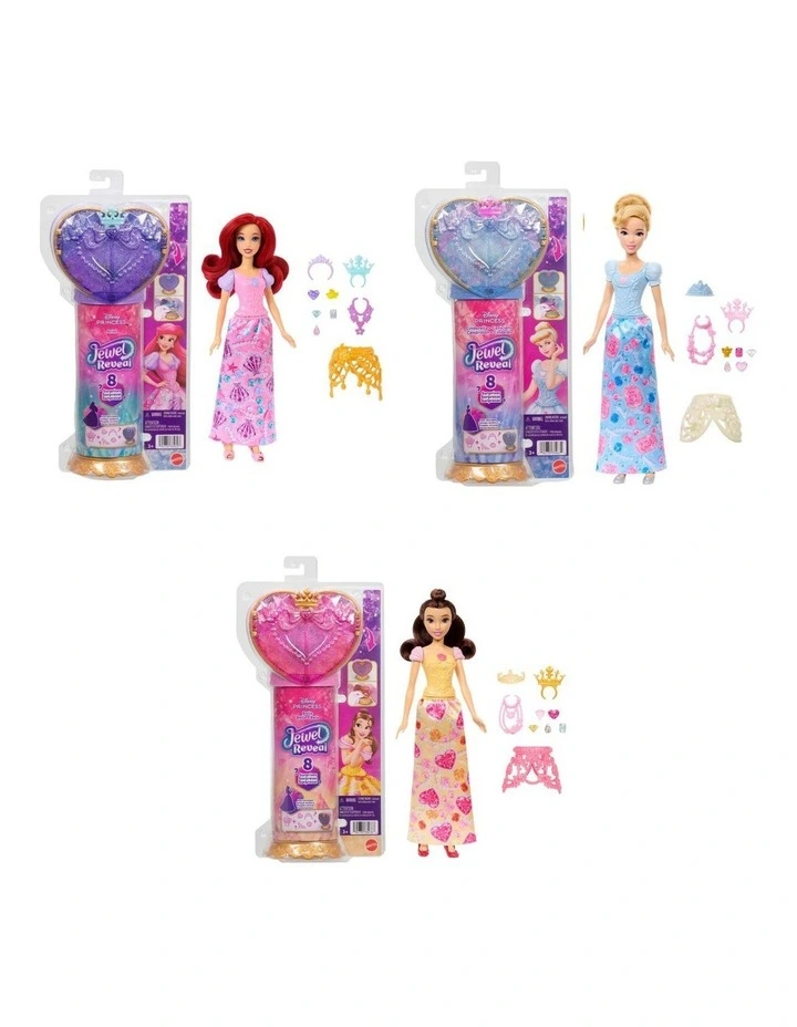 Princess Jewel Reveal Fashion Doll And Accessories image 1