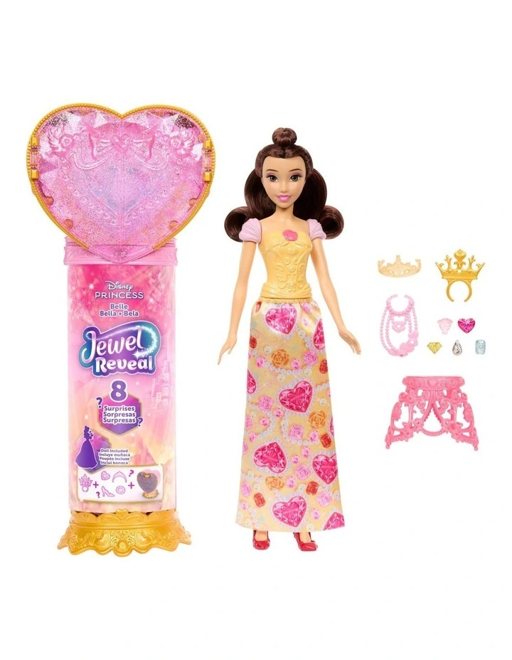 Princess Jewel Reveal Fashion Doll And Accessories image 2