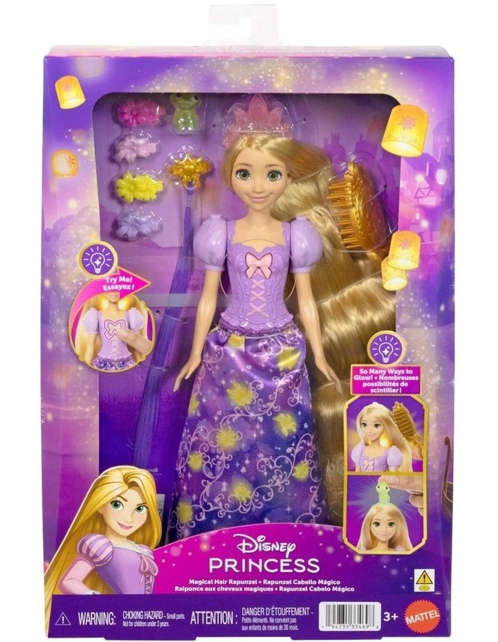 Light-Up Hair Rapunzel Fashion Doll And Accessories image 1