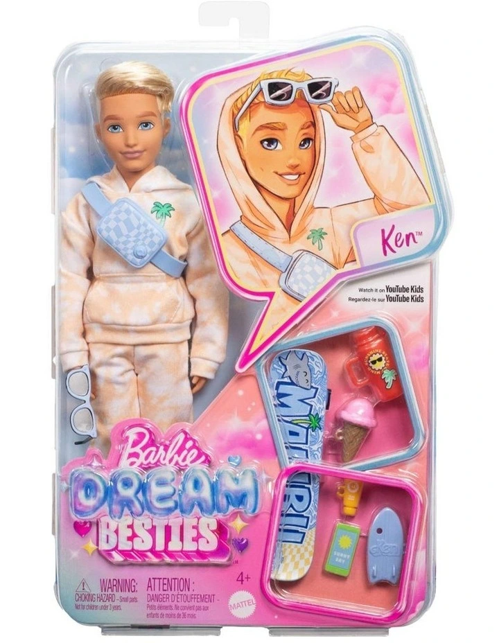Barbie Dream Besties Ken Fashion Doll & Accessories image 1
