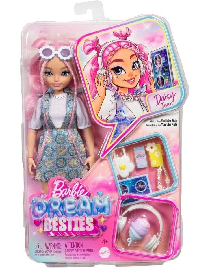 Barbie Dream Besties Daisy Jean Fashion Doll & Accessories image 1