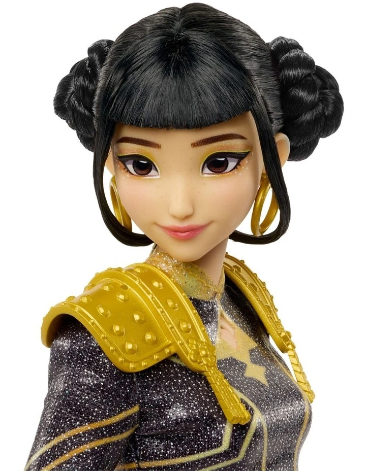 KPop Demon Hunters HUNTR/X Zoey Golden Singing Doll in Removable Outfit & 5 Posable Joints image 2
