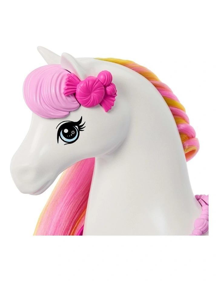 Barbie in the Nutcracker Land of Sweets Horse & Sled with Colorful Scented Hair and Candy-Scented Accessories image 4