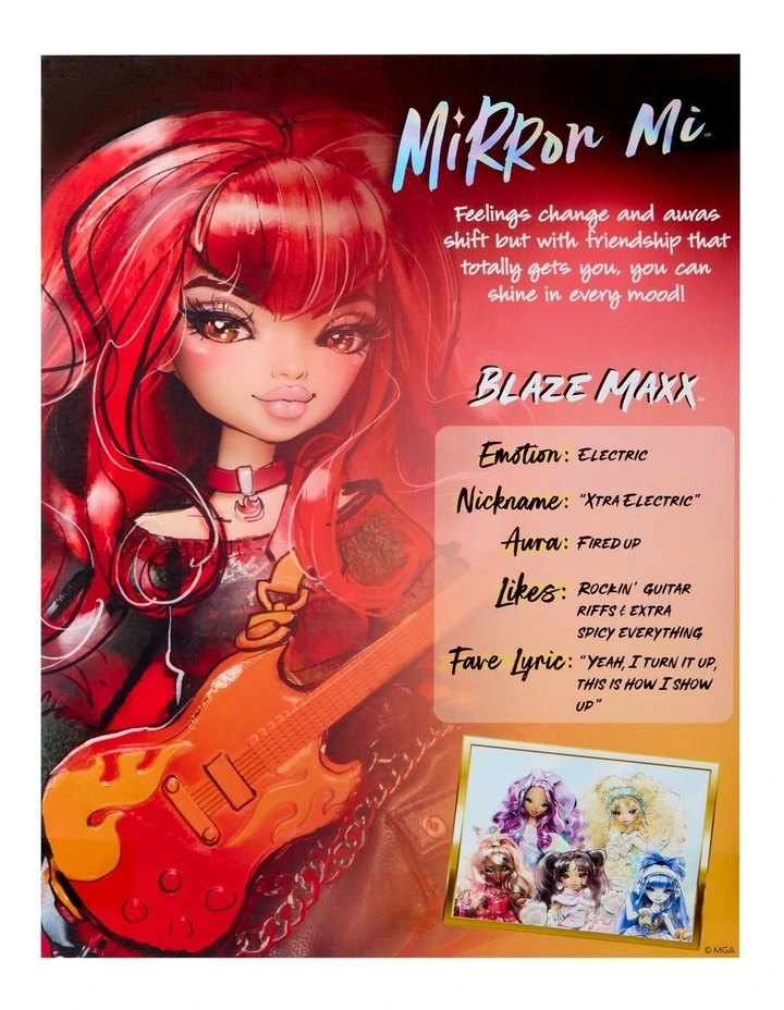 MirrorMi Fashion Doll - Blaze Maxx (Electric) image 7