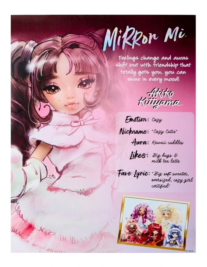 MirrorMi Fashion Doll - Akiko Kittyama (Cozy) image 7