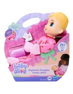 Baby Alive Nighttime Snuggles Blonde Hair
