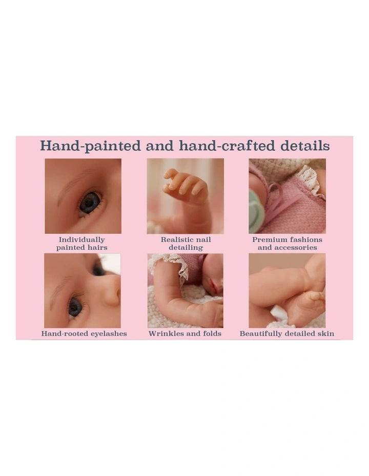 BABY Born Real Baby Doll Girl Series 1 - Open Eyes image 4