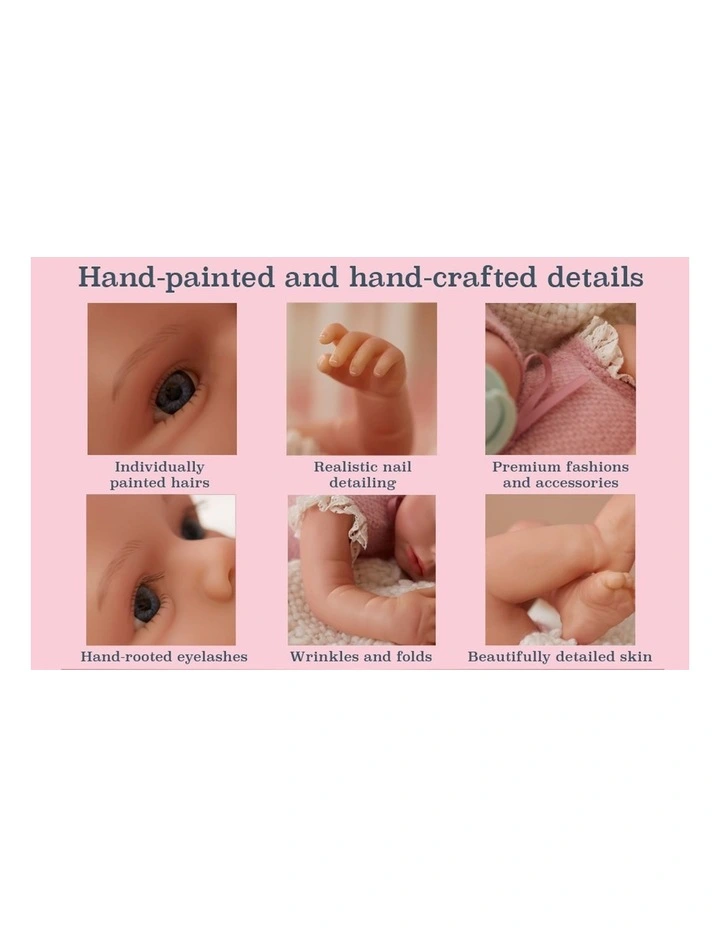 BABY Born Real Baby Doll Girl Series 1 - Open Eyes image 4