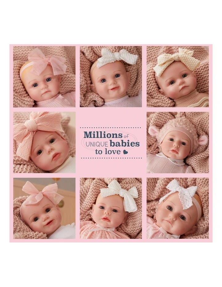 BABY born Real Baby Doll Girl Series 1 - Open Eyes image 2